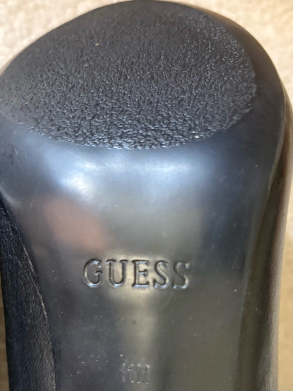 GUESS GENUINE LEATHER
BLACK BOOTS OVER THE KNEE HEELS SIZE 11 Y2K - Picture 13 of 16